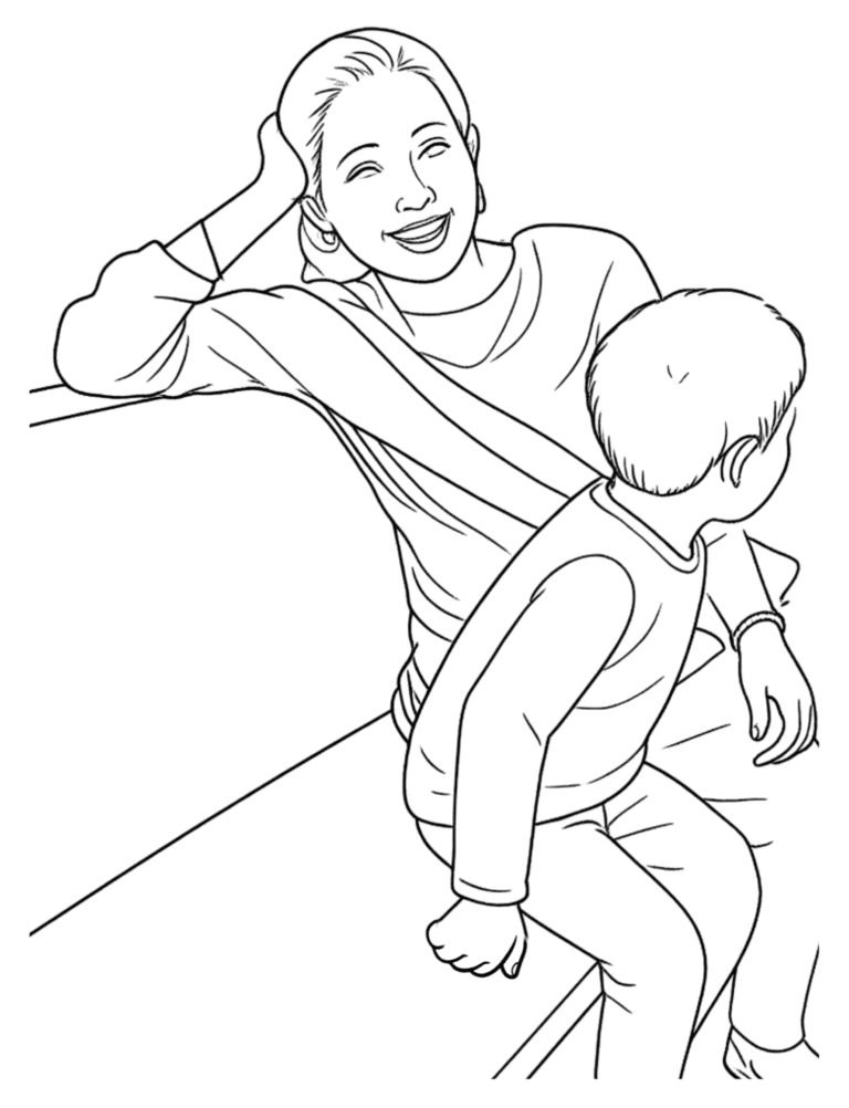 Meet the Maker doodle for About Page in Durvalore Doodles