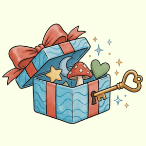 Unlock members only treats perks invitation of mybooks page for Durvalore Doodles