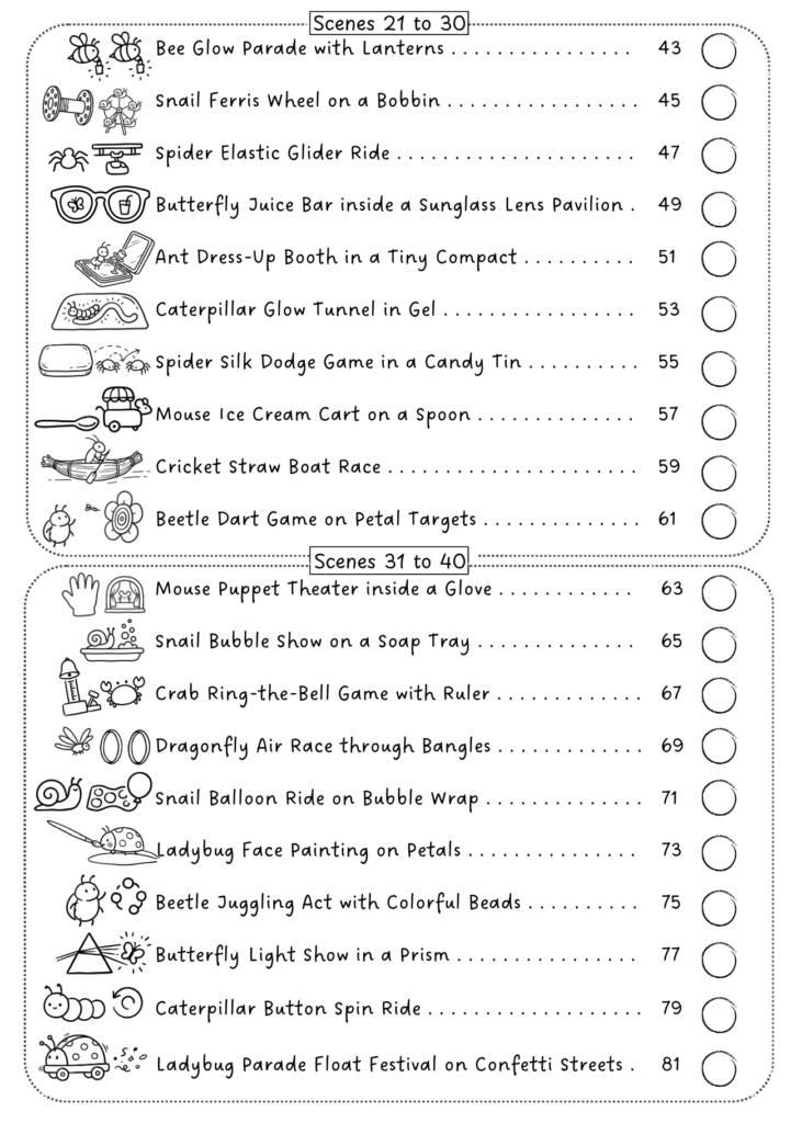 Index 2 of Mini Hidden Marvels : Carnivals & Curious Fun